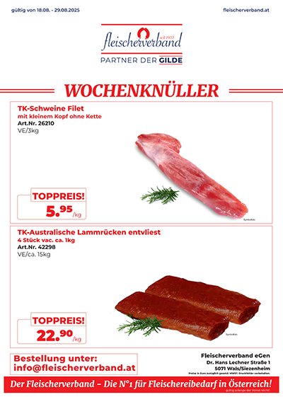 Wochenknüller TK Schweinefilet TK Lammrücken web   1
