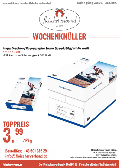 Wochenknueller Kopierpapier