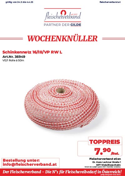 Wochenknueller Schinkennetz