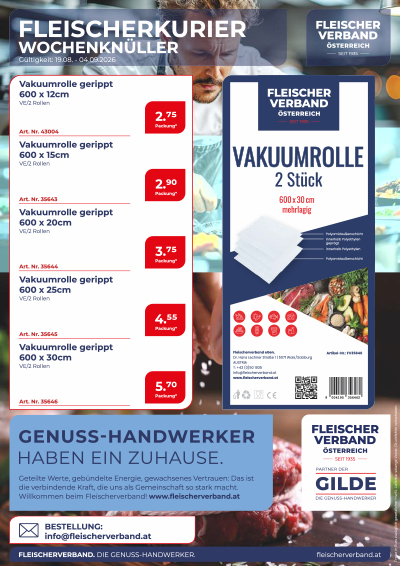 Vacuumrolle gerippt