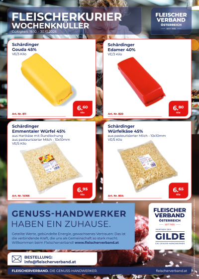 WEB Schärdinger Käseaktion Gouda Edamer Würfelkäse