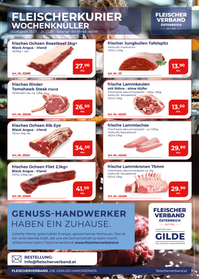 Wochenknüller Black Angus und frisches Lamm web