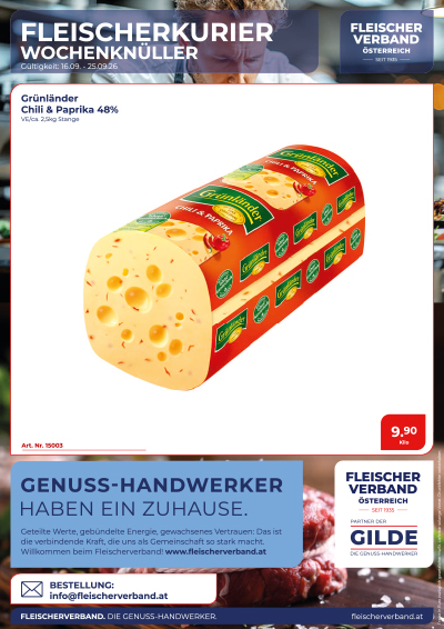 Wochenknüller Grünländer Chili Paprika